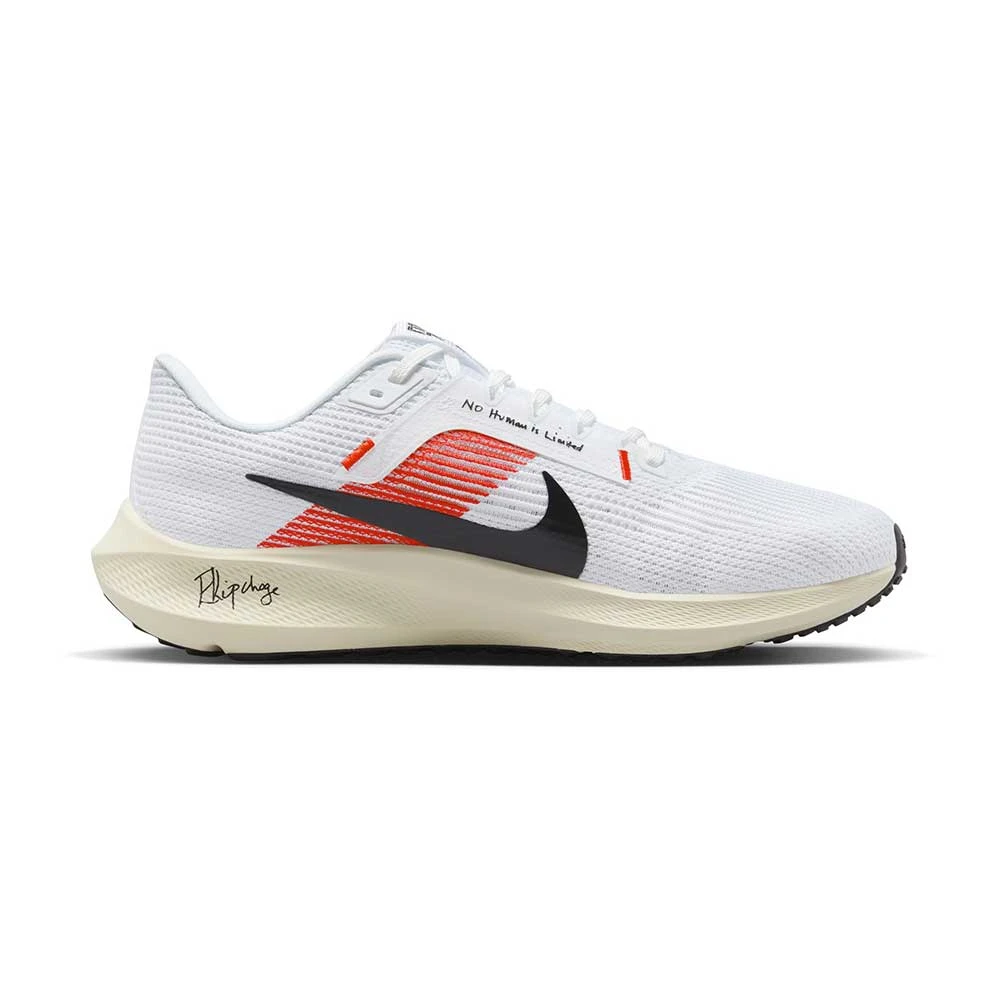 Nike Air Zoom Pegasus 40 Eliud Kipchoge Running Shoe - White/Black-Chile Red-Coconut Milk- Regular (D) 1 Nike Air Zoom Pegasus 40 Eliud Kipchoge Running Shoe - White/Black-Chile Red-Coconut Milk- Regular (D)