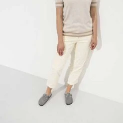 Birkenstock Boston Shearling - Stone - Regular/Wide -Outlet EasyRoam Footwear Store BostonShearling Stone 4