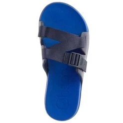 Chaco Men's Chillos Slide- Active Blue- Regular (B) -Outlet EasyRoam Footwear Store CHAM JCH107099 080219 S20 TOP