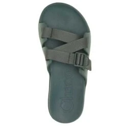 Chaco Men's Chillos Slide - Scarab - Regular (D) -Outlet EasyRoam Footwear Store CHAM JCH108297 050321 S22 TOP