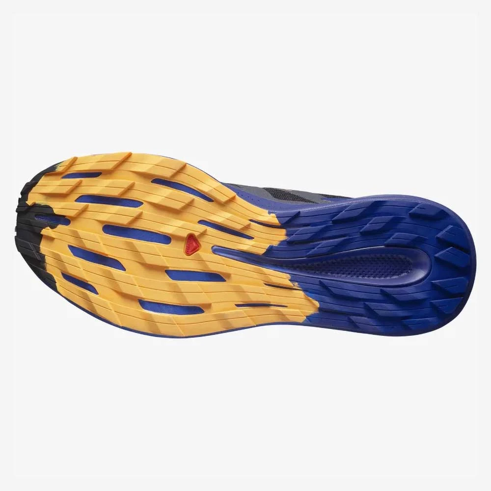 Salomon Men's Pulsar Trail Shoe - Black/Clematis Blue/Blazing Orange- Regular (D) 7 Salomon Men's Pulsar Trail Shoe - Black/Clematis Blue/Blazing Orange- Regular (D) - Image 7