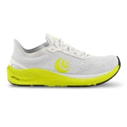 Topo Athletic Men's Cyclone Running Shoe - White/Lime - Regular (D)