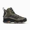 Merrell Men's Moab Speed Thermo Mid Waterproof Hiking Boot - Olive - Regular (D)