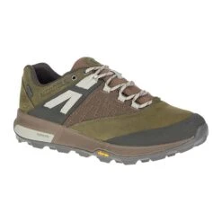 Outlet EasyRoam Footwear Store 20 Merrell Men's Zion Waterproof Trail Shoe - Dark Olive - Regular (D)