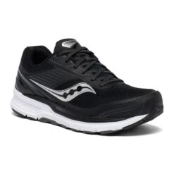 Saucony Men's Echelon 8 Running Shoe - Black/White - Regular (D) -Outlet EasyRoam Footwear Store S20574 40 5