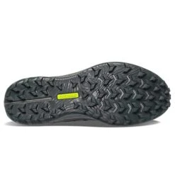 Saucony Men's Peregrine 12 Trail Running Shoe - Black/Charcoal - Regular (D) -Outlet EasyRoam Footwear Store S20737 05 4