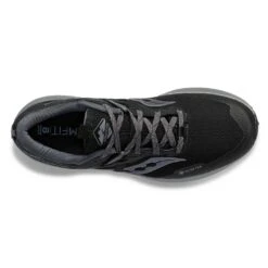 Saucony Men's Ride 15 Tr Gtx Trail Shoe - Black/Charcoal -Outlet EasyRoam Footwear Store S20799 10 3