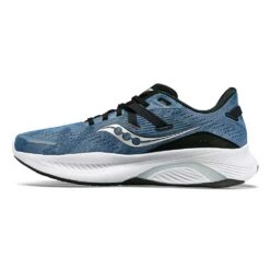 Saucony Men's Guide 16 Running Shoe - Murk/Black - Regular (D) 7 Saucony Men's Guide 16 Running Shoe - Murk/Black - Regular (D) -Outlet EasyRoam Footwear Store S20810 23 2