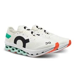 On Running Men's Cloudboom Echo Running Shoe - White/Mint - Regular (D) -Outlet EasyRoam Footwear Store Small PNG 57.98257 cloudboom echo ss23 white mint m g6