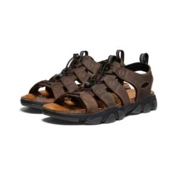 Keen Men's Daytona II Sandal - Bison/Black - Regular (D) -Outlet EasyRoam Footwear Store daytona 3