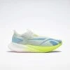 Reebok Men's Floatride Energy X Running Shoe - Opal Glow / Acid Yellow / Essential Blue- Regular (D)