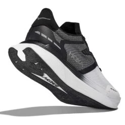 Hoka Unisex Transport X Running Shoe - Black/White- Regular (D) -Outlet EasyRoam Footwear Store hoka transport x 3
