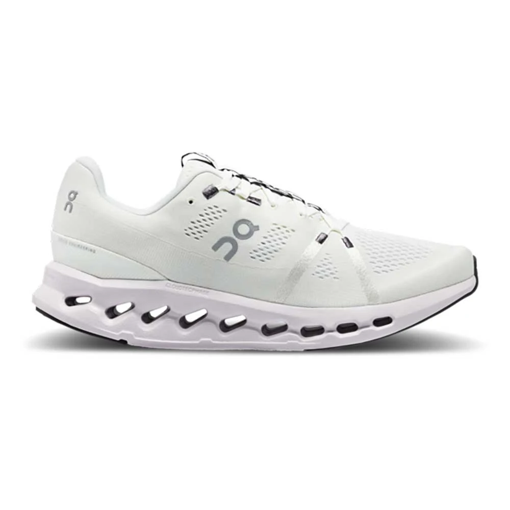 On Running Men's Cloudsurfer Running Shoe - White/Frost 1 On Running Men's Cloudsurfer Running Shoe - White/Frost