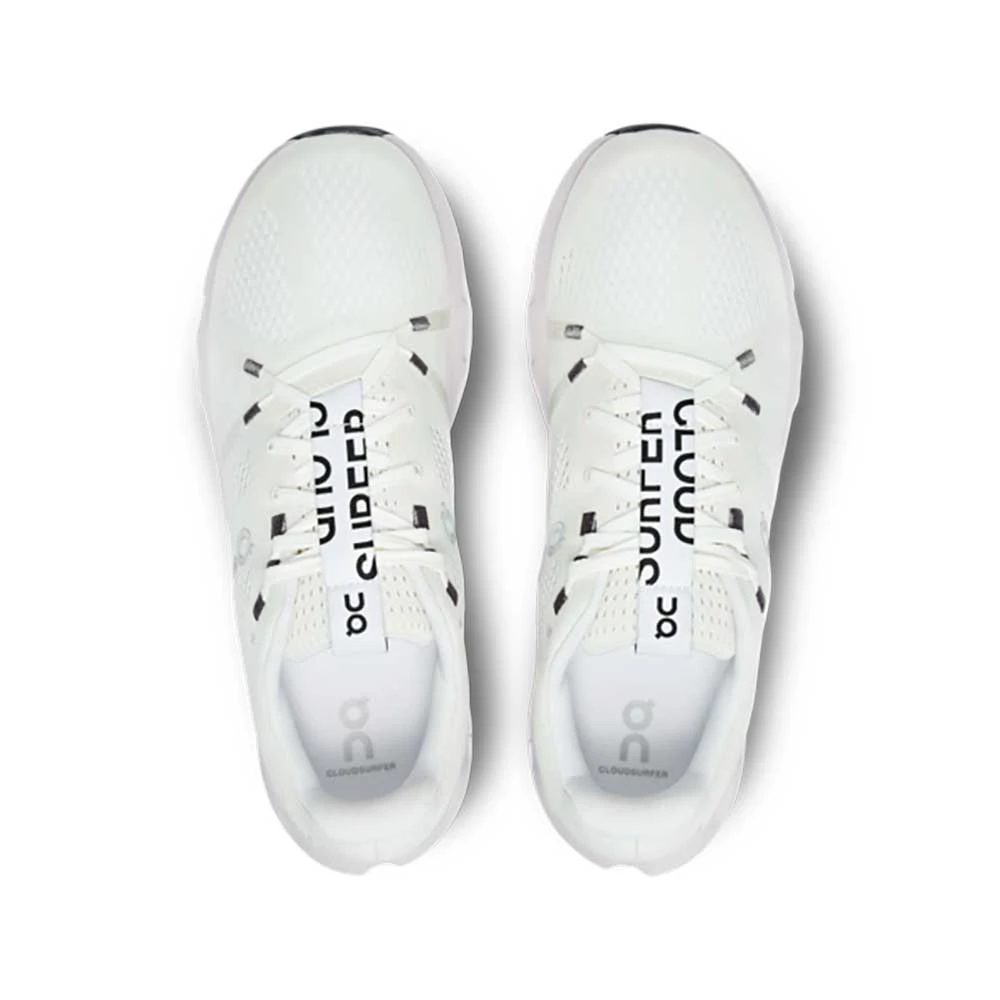 On Running Men's Cloudsurfer Running Shoe - White/Frost 4 On Running Men's Cloudsurfer Running Shoe - White/Frost - Image 4