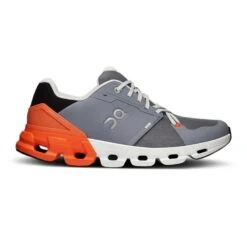 Outlet EasyRoam Footwear Store 15 On Running Men's Cloudflyer 4 Running Shoe - Fossil/Flame - Regular (D)